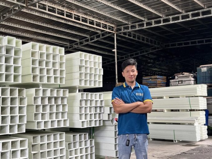 9X Bình Phước khởi nghiệp thành công với vật liệu xây dựng Composite